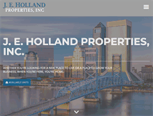 Tablet Screenshot of jehollandproperties.com